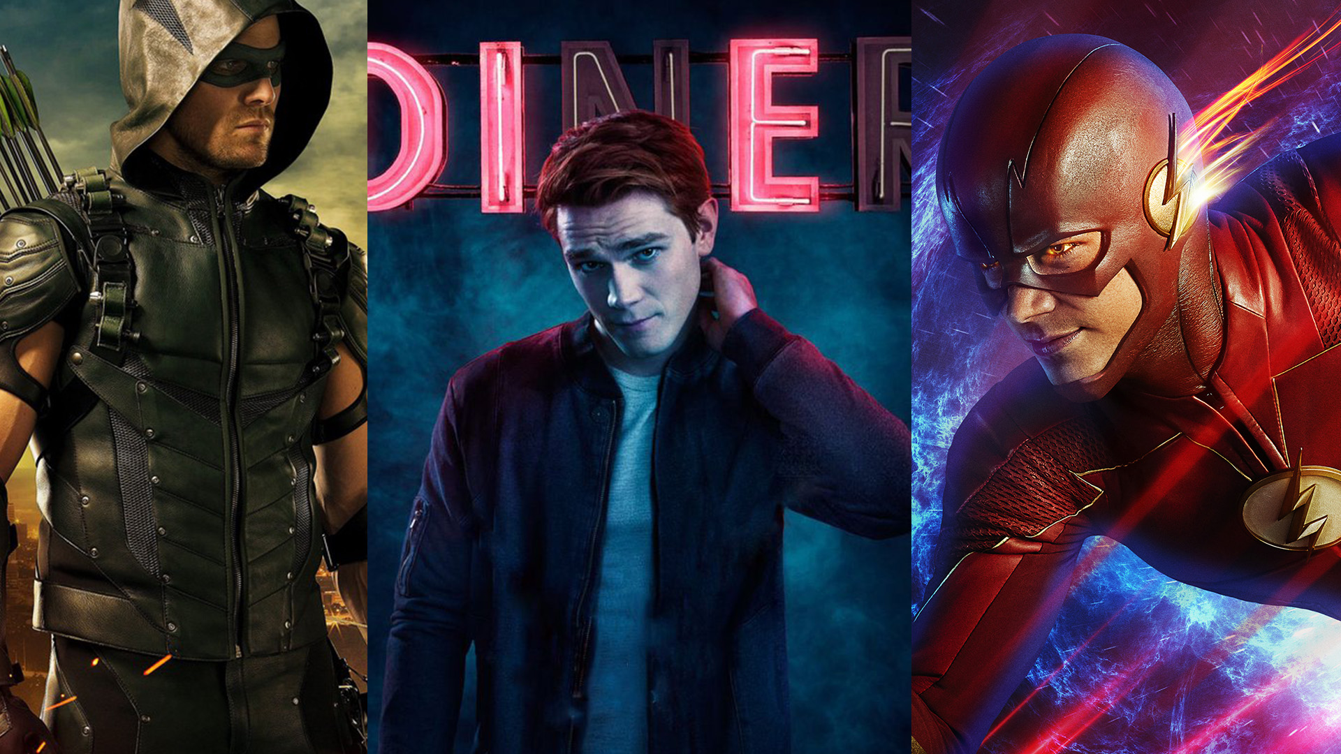 Arrow, The Flash, Riverdale