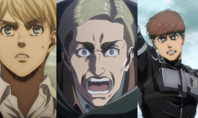 Attack on Titan, Armin, Erwin, Floch