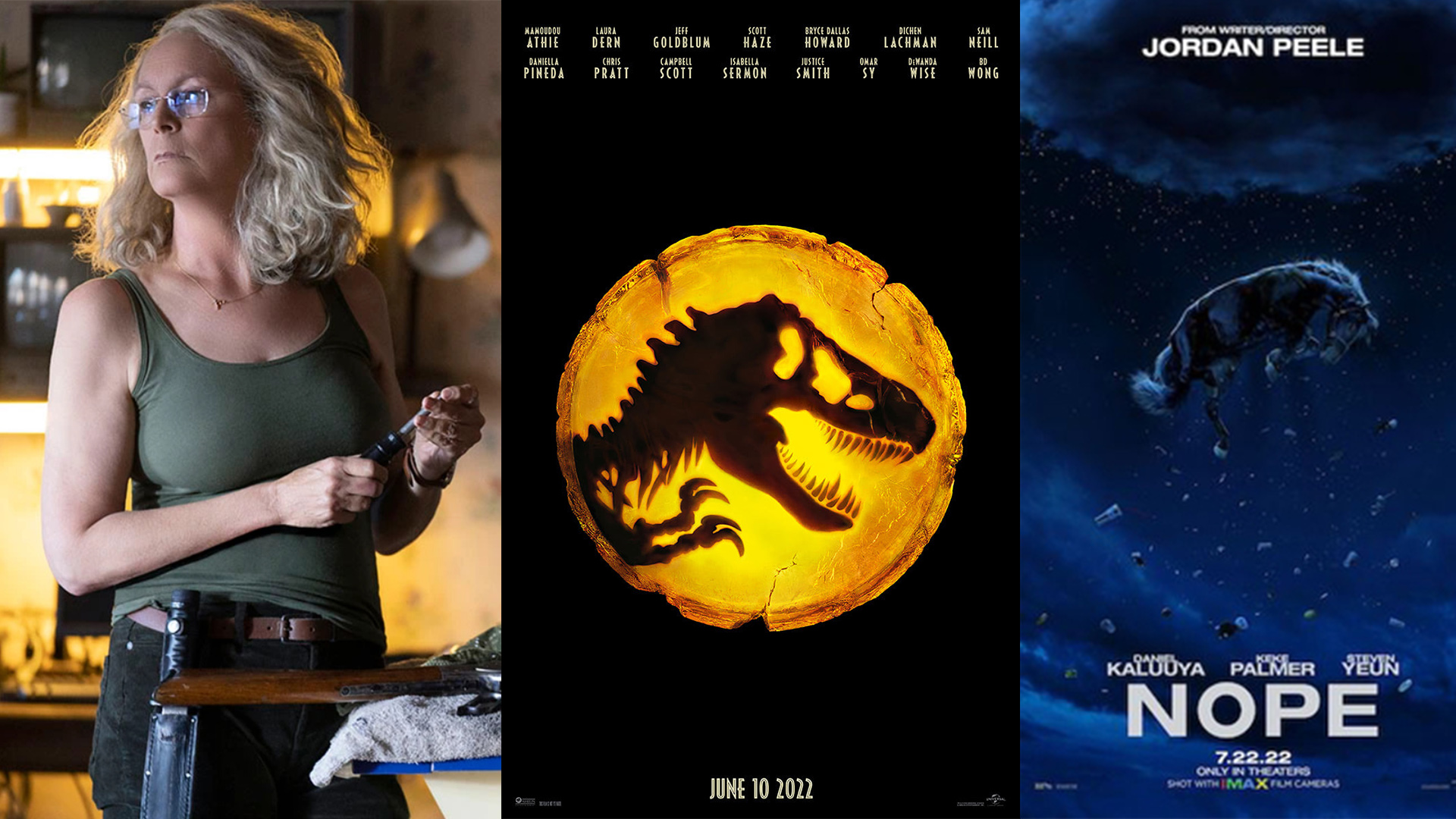 CinemaCon 2022, Jurassic World: Dominion, Halloween Ends, NOPE