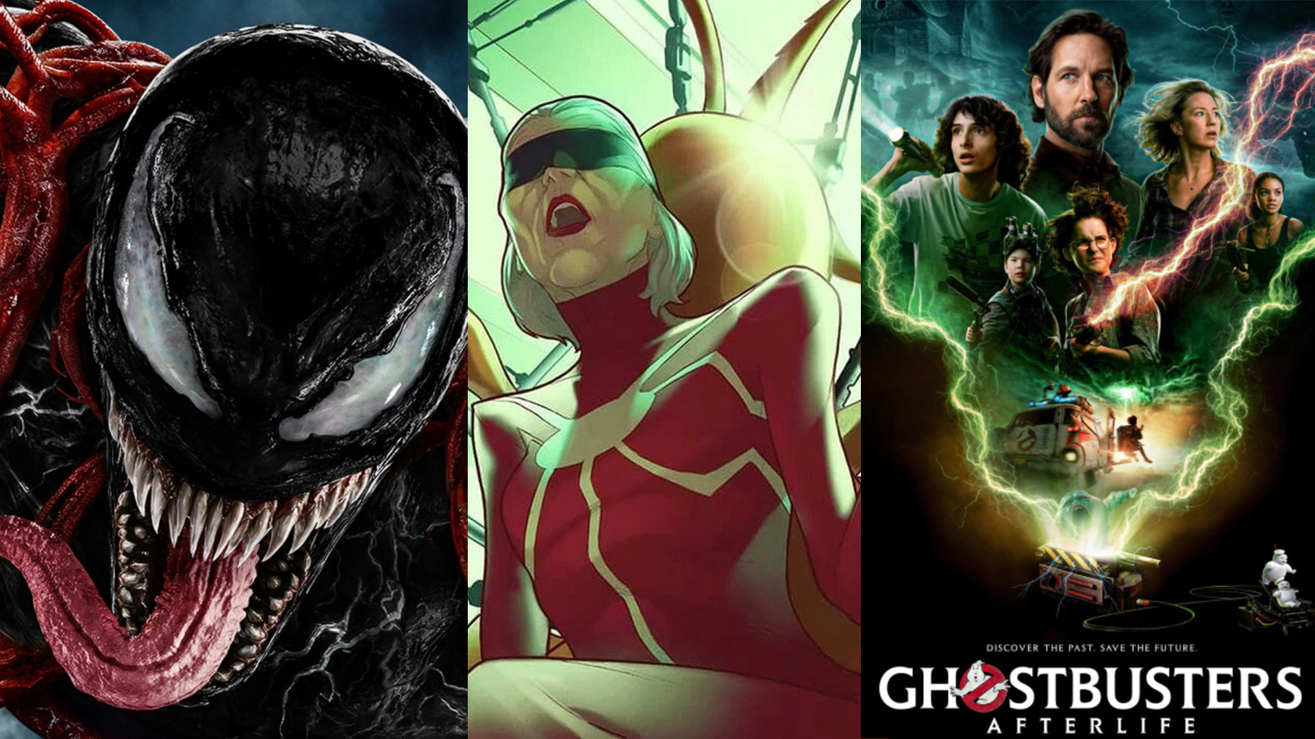 CinemaCon 2022, Venom 3, Ghostbuster Afterlife 2, Madame Web