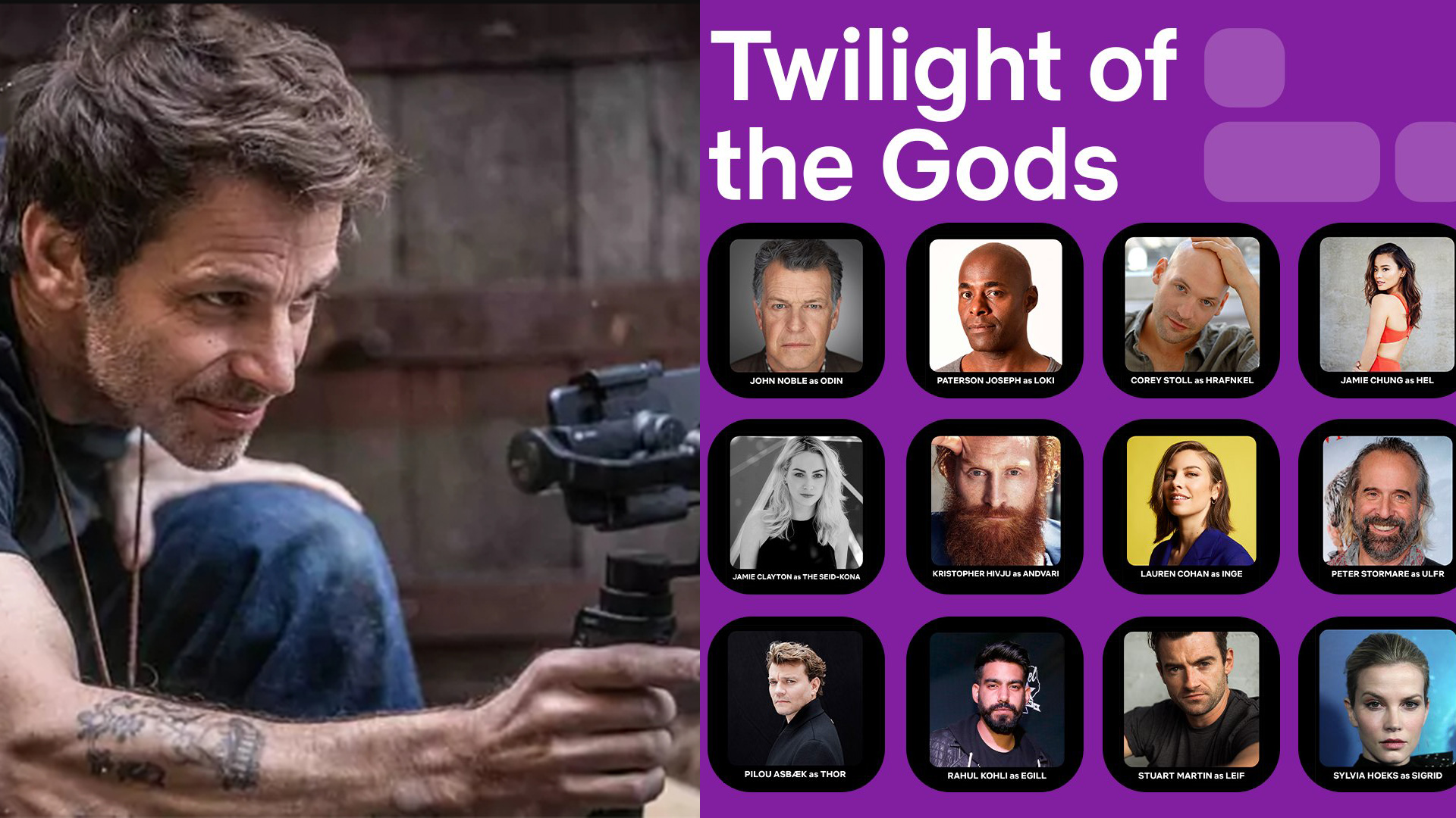 Twilight of the Gods, Zack Snyder, Netflix, Norse mythology