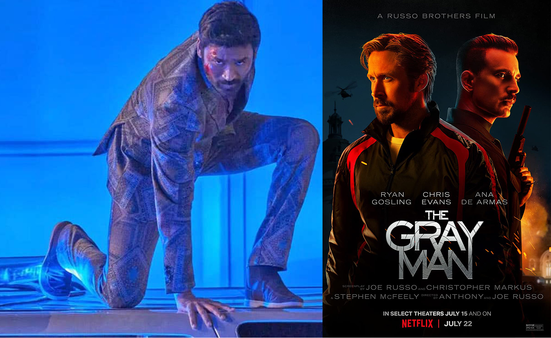 The Gray Man, Dhanush, Russo Brothers