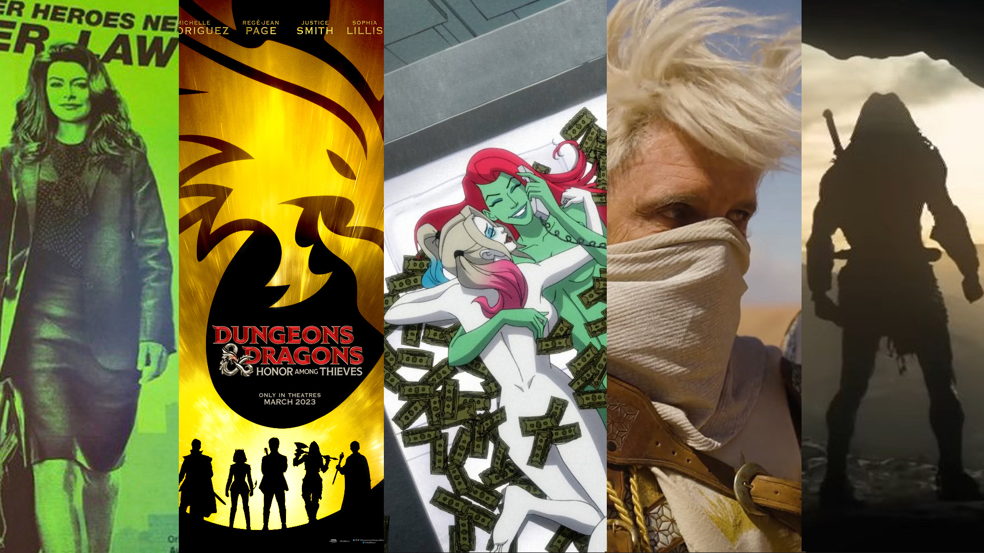 Dungeons and Dragons, Harley Quinn, The Wheel of Time, She-Hulk, Harley Quinn season 3