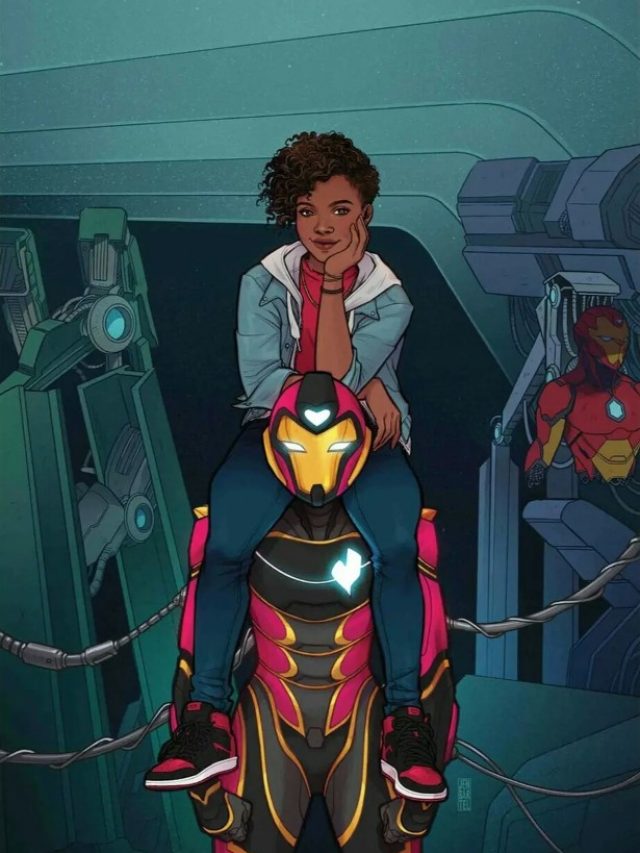 Black Panther 2 Riri Williams’ Iron Man style armor as Ironheart