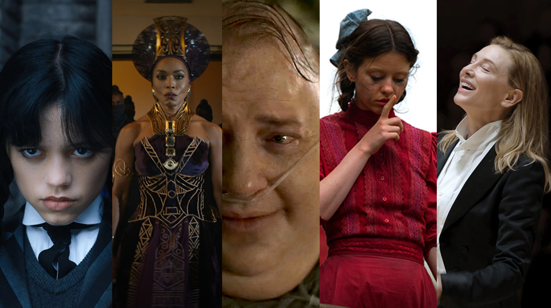 Golden Globes 2023, Mia Goth, Black Panther 2, Angela Bassett, Jenna Ortega, Wednesday, Brendan Fraser, The Whale
