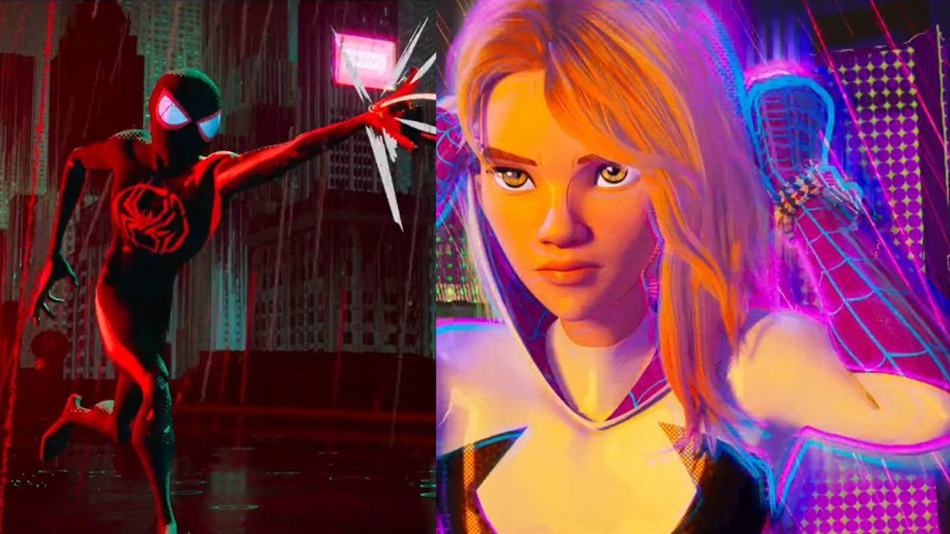 Across the Spider-Verse, Spider-Gwen, Miles Morales, Gwen Stacy, Spider-Man